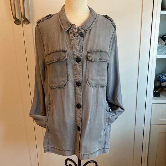 Velvet Heart shirt/jacket with two - Picture 3 of 6